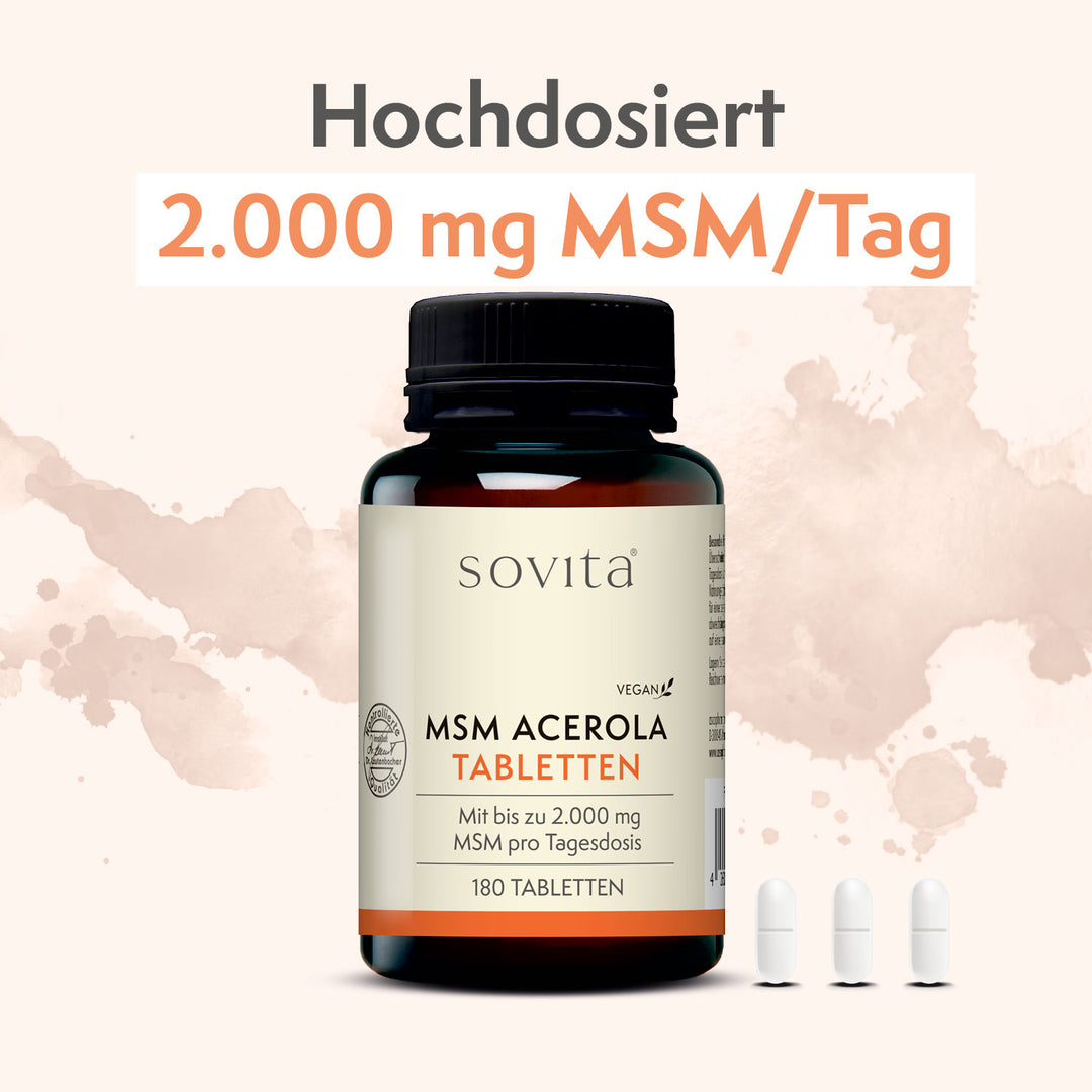 sovita MSM Acerola Tabletten