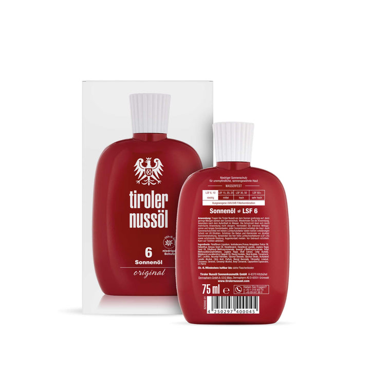 Tiroler Nussöl Original Sonnenöl LSF 6 75ml