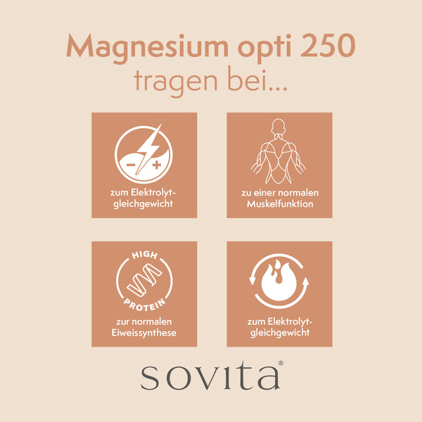 sovita Magnesium Opti 250 Tabletten