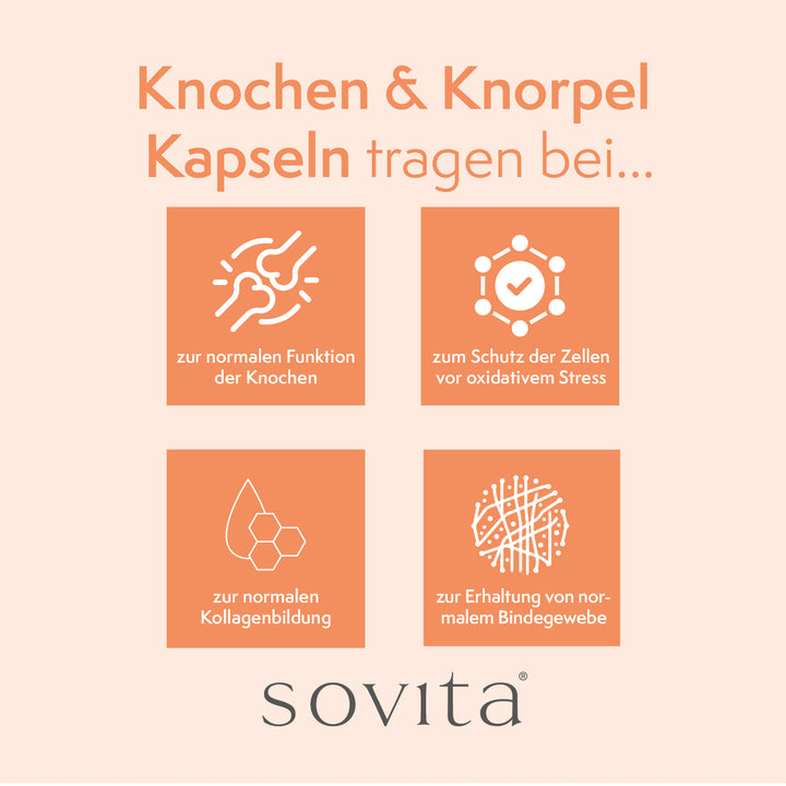 sovita Knochen & Knorpel Kapseln