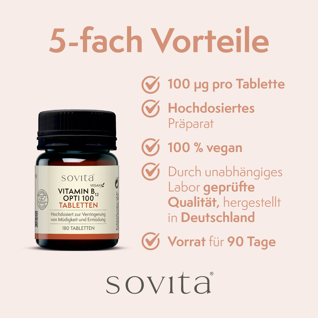 sovita Vitamin B12 Opti 100 Tabletten