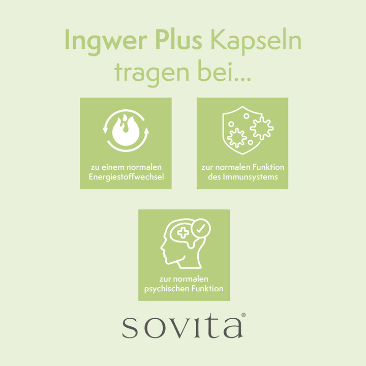 sovita Ingwer Plus Kapseln