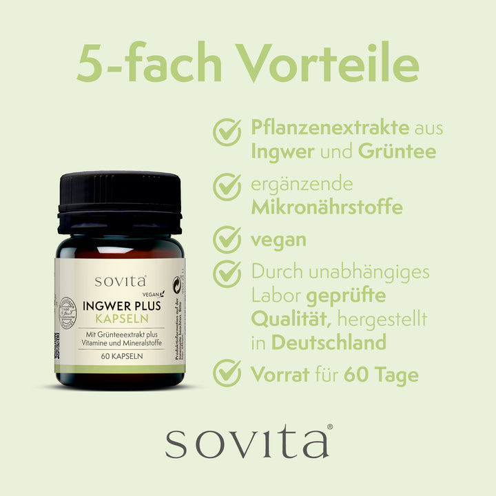 sovita Ingwer Plus Kapseln