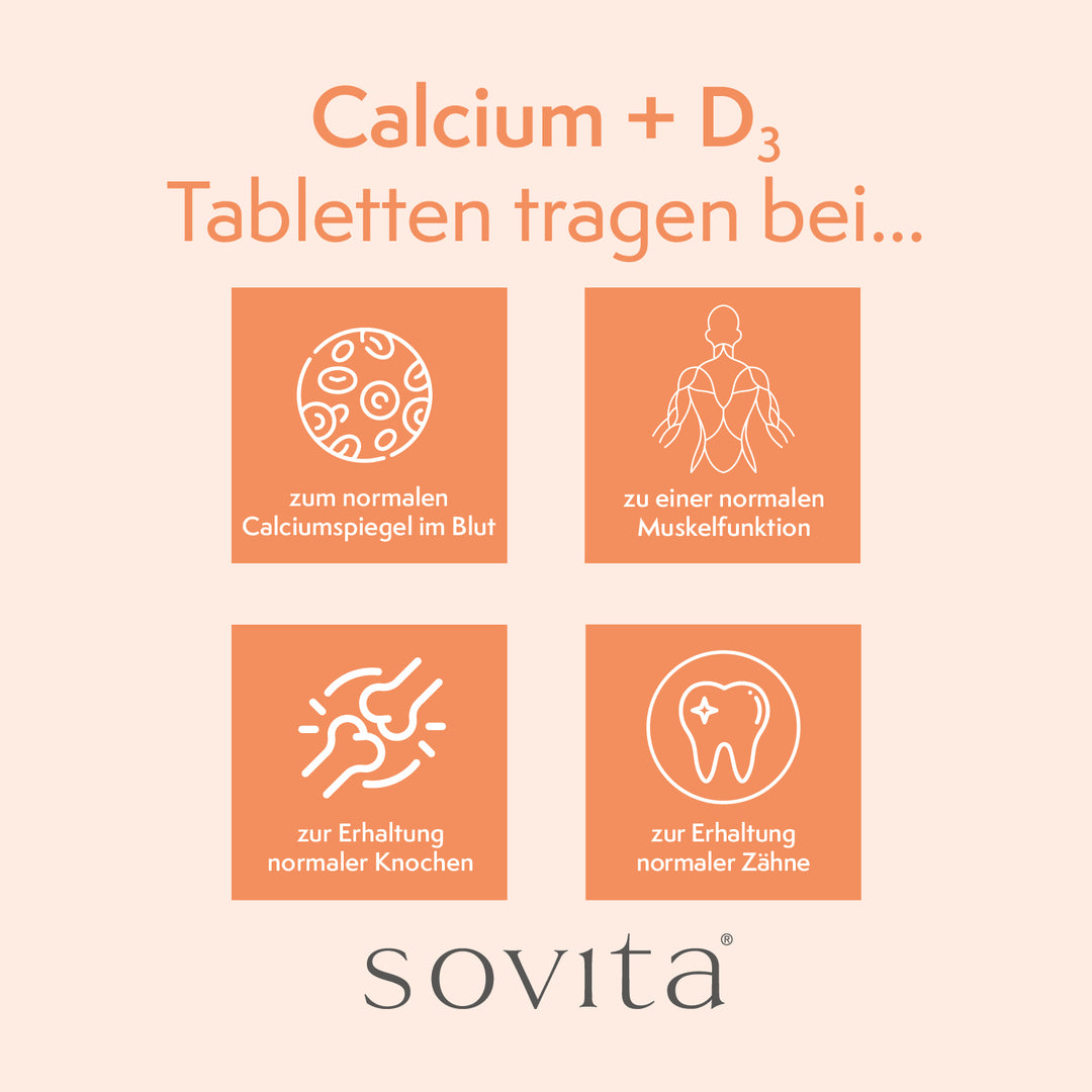 sovita Calcium + D3 Tabletten