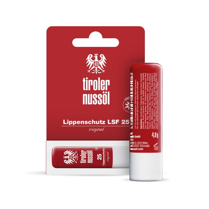 Tiroler Nussöl Original Lippenschutz LSF 25