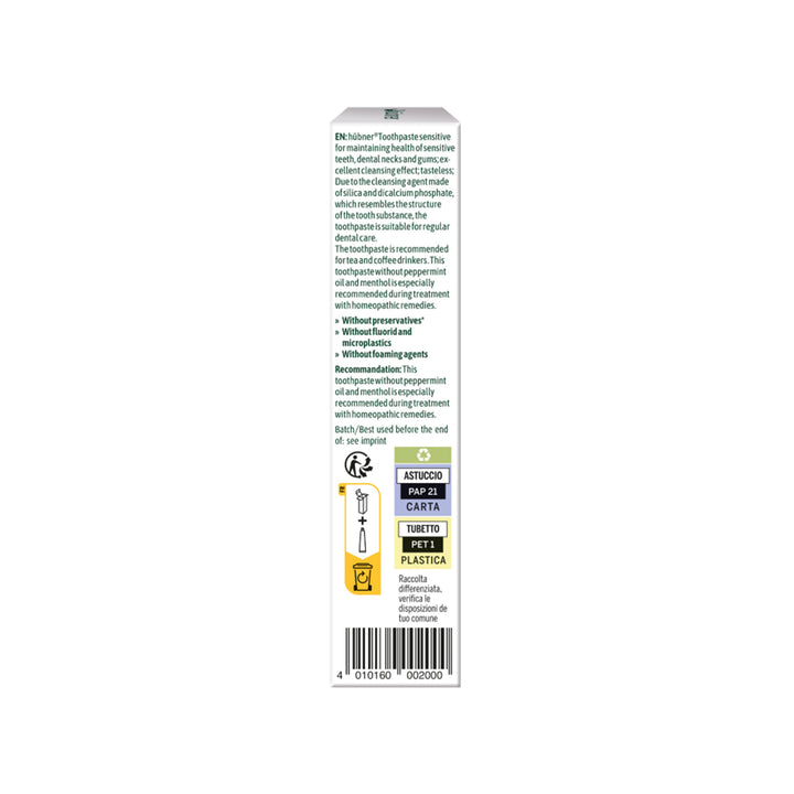 Hübner Zahncreme mild (50 ml)