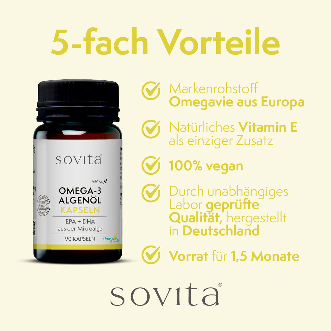 sovita Omega-3 Algenöl