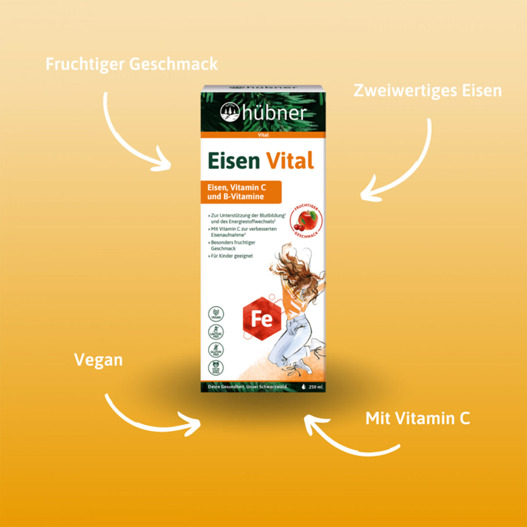 Hübner Eisen Vital - Trinksaft 250 ml