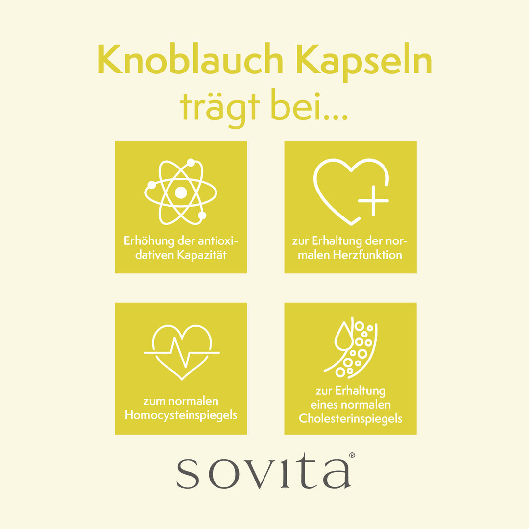 sovita Knoblauch Kapseln