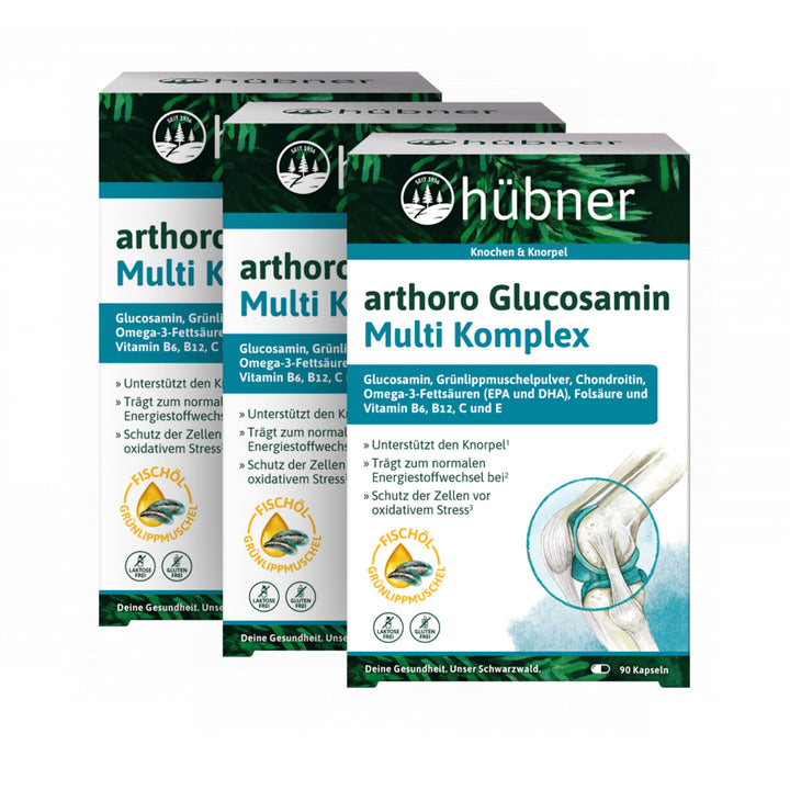 Hübner arthoro Glucosamin Multi Komplex - 3-Monatspackung