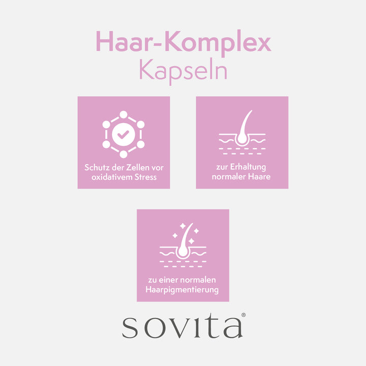 sovita Haar-Komplex Kapseln