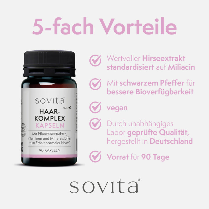 sovita Haar-Komplex Kapseln