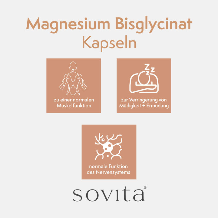 sovita Magnesium Bisglycinat Kapseln