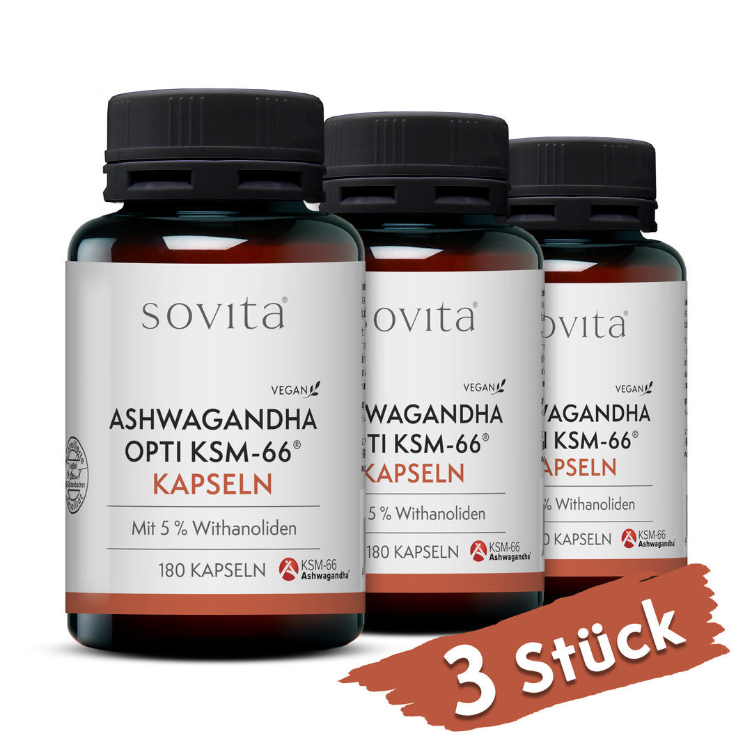 sovita Ashwagandha Opti KSM-66 Kapseln