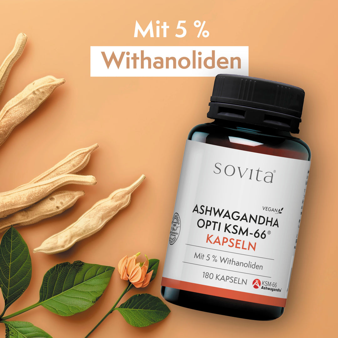 sovita Ashwagandha Opti KSM-66 Kapseln