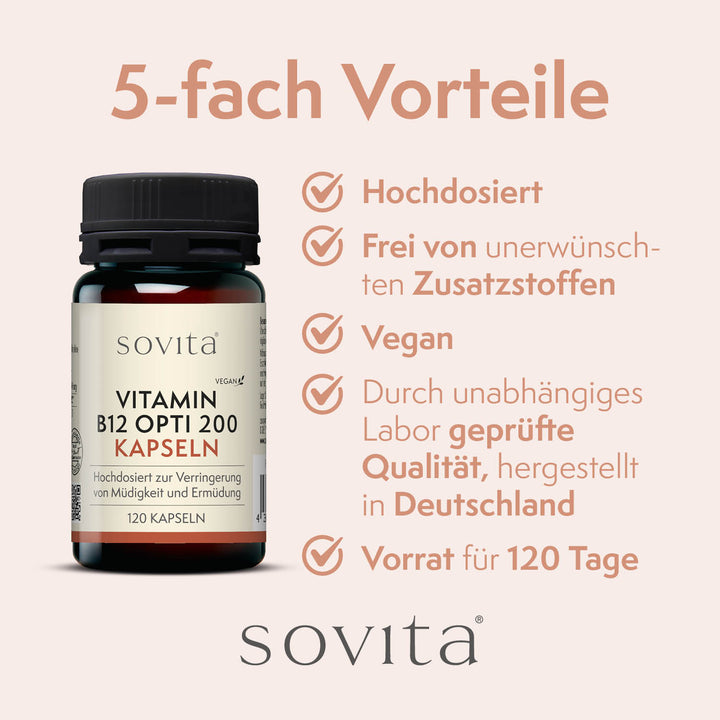 sovita Vitamin B12 Opti 200 Kapseln