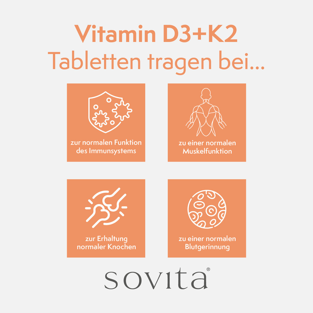 sovita D3 + K2 Tabletten