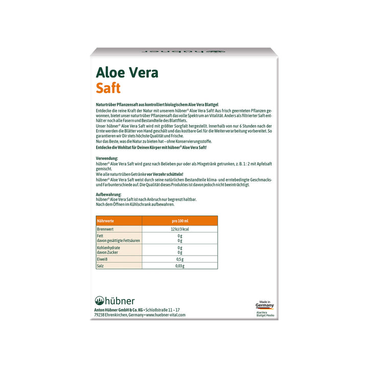 hübner Aloe Vera Saft Sparpaket
