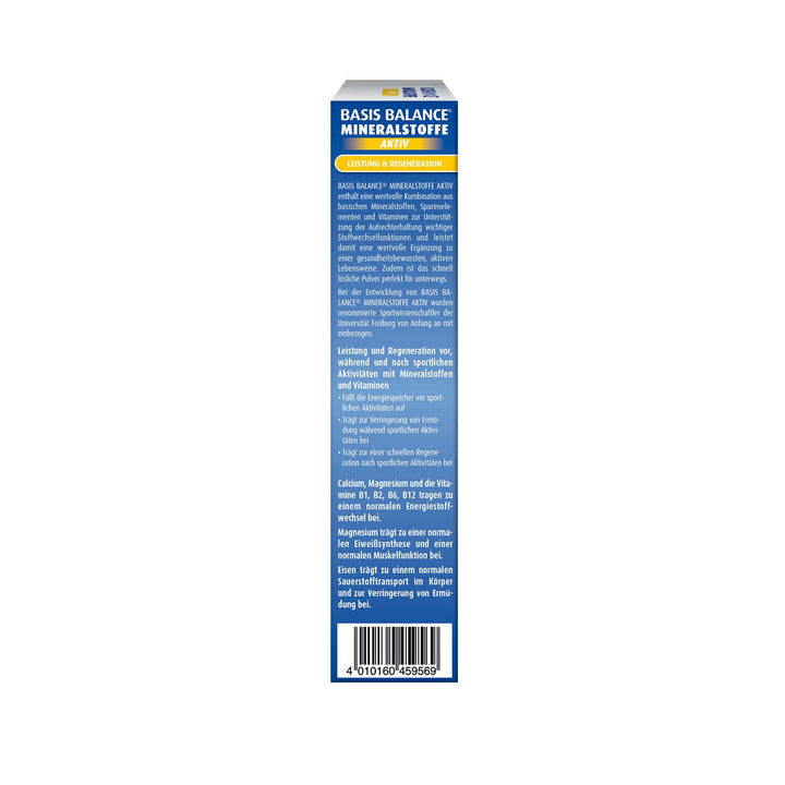 Hübner Basis Balance Mineralstoffe Aktiv Pulver (250 g)