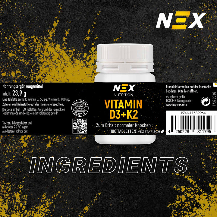 NEX D3 + K2 Tabletten