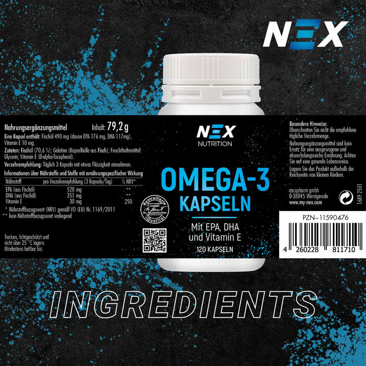 NEX Omega 3 Kapseln