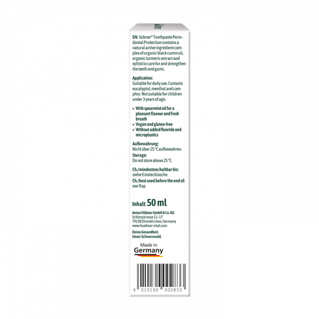 Hübner Zahncreme Parodontose-Schutz (50 ml)