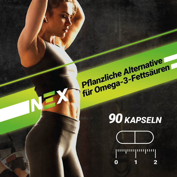 NEX Omega 3 Algenöl Kapseln