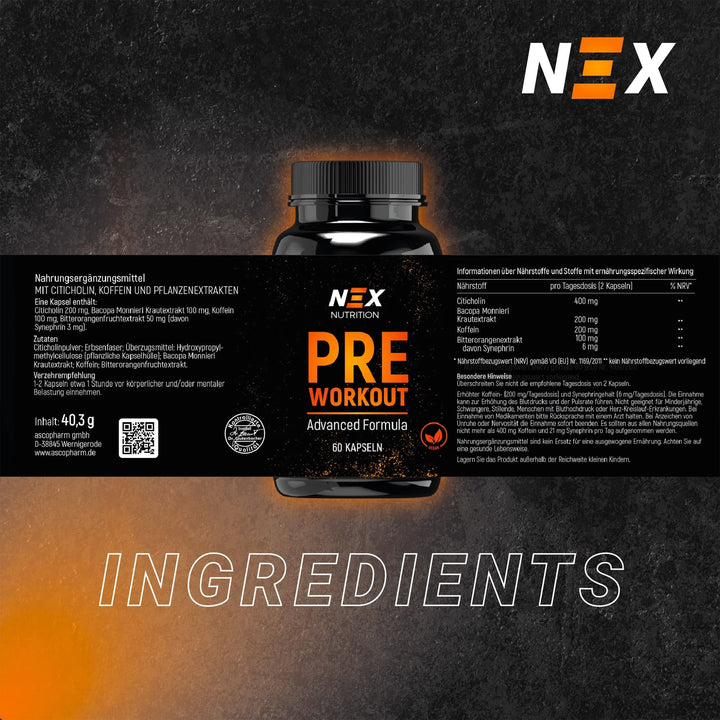 NEX Pre Workout