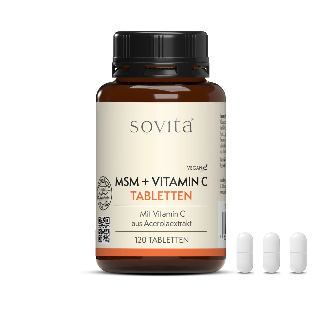 sovita MSM + Vitamin C Tabletten