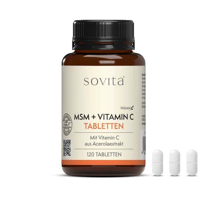 sovita MSM + Vitamin C Tabletten
