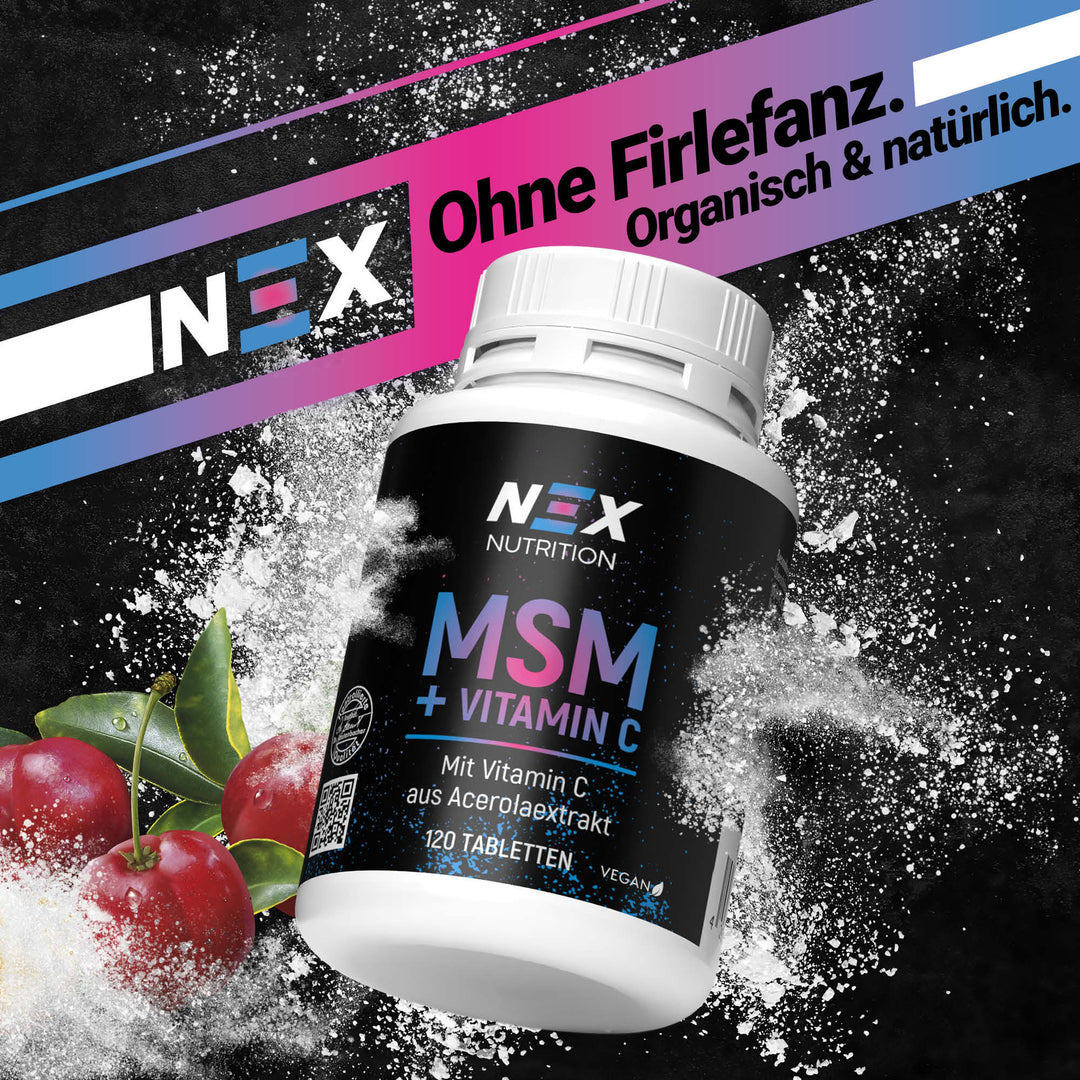 NEX MSM + Vitamin C Tabletten
