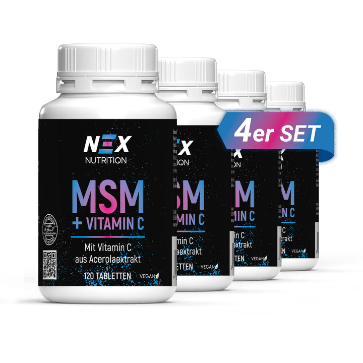 NEX MSM + Vitamin C Tabletten