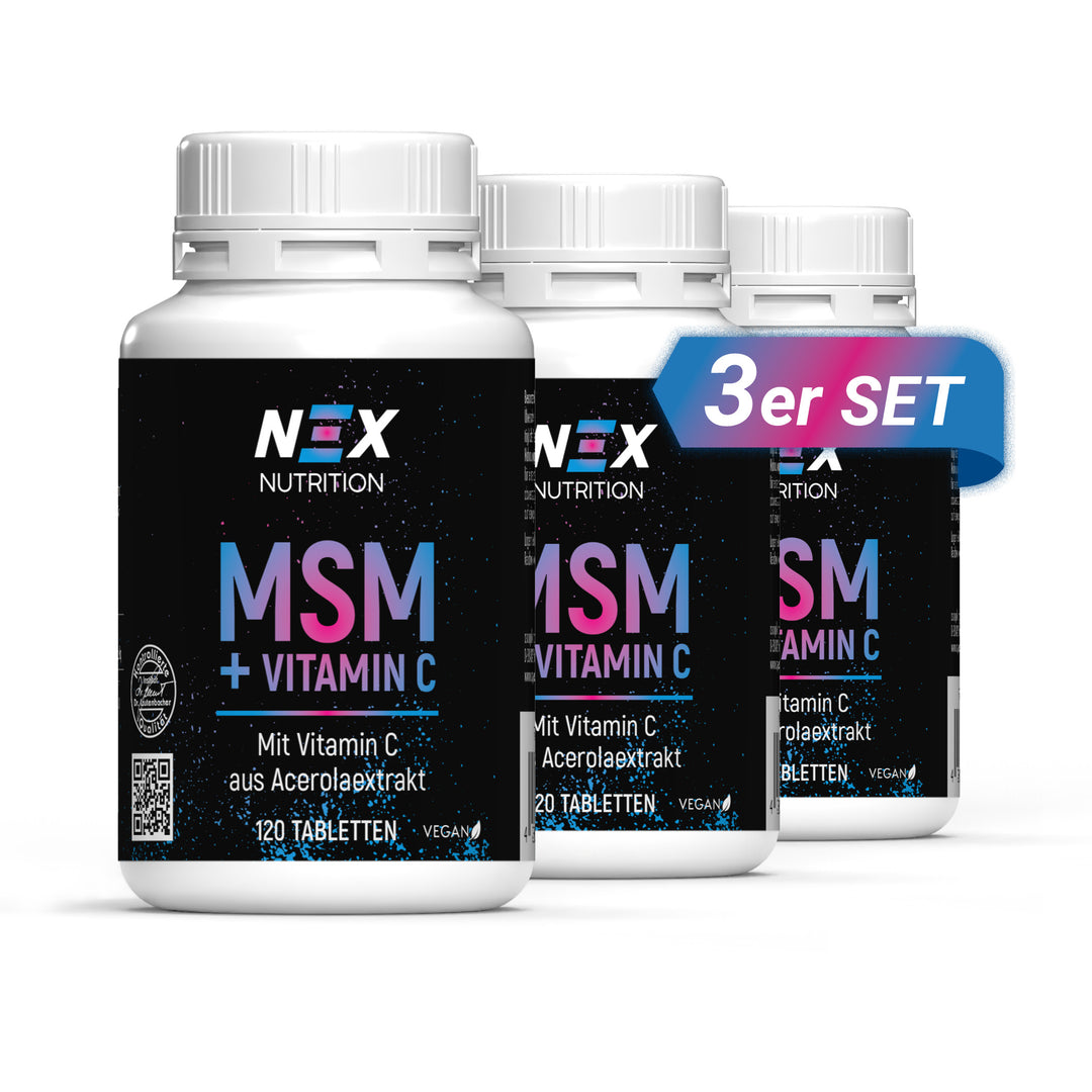 NEX MSM + Vitamin C Tabletten