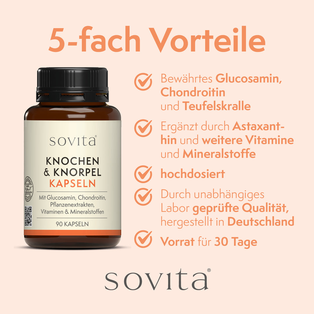 sovita Knochen & Knorpel Kapseln