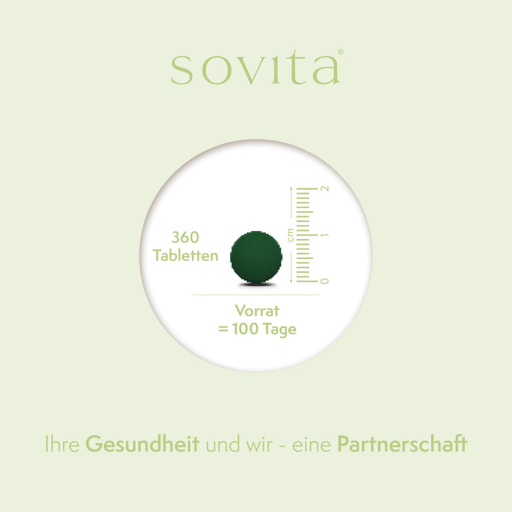 sovita BIO Spirulina 500mg Tabletten