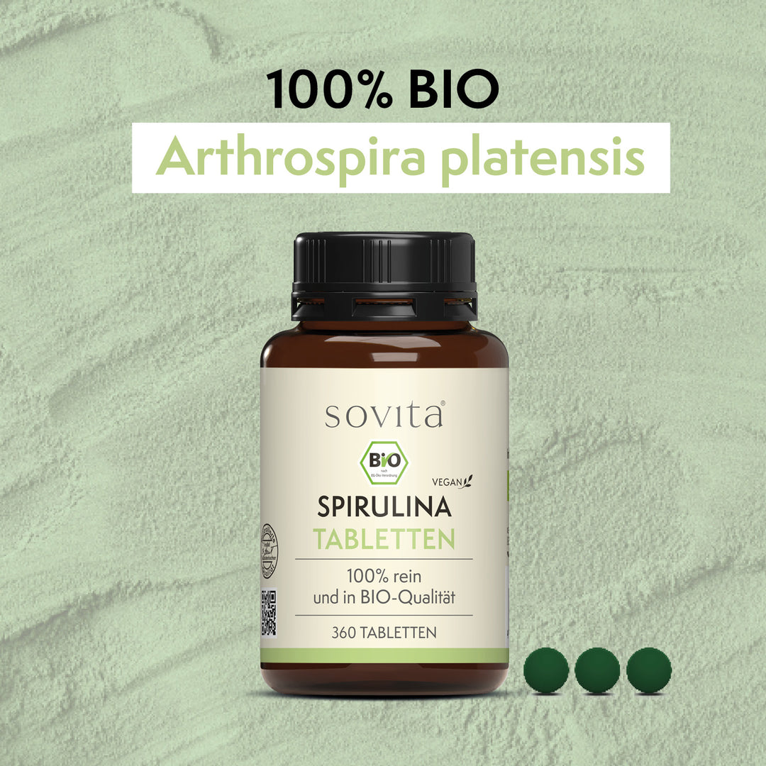sovita BIO Spirulina 500mg Tabletten