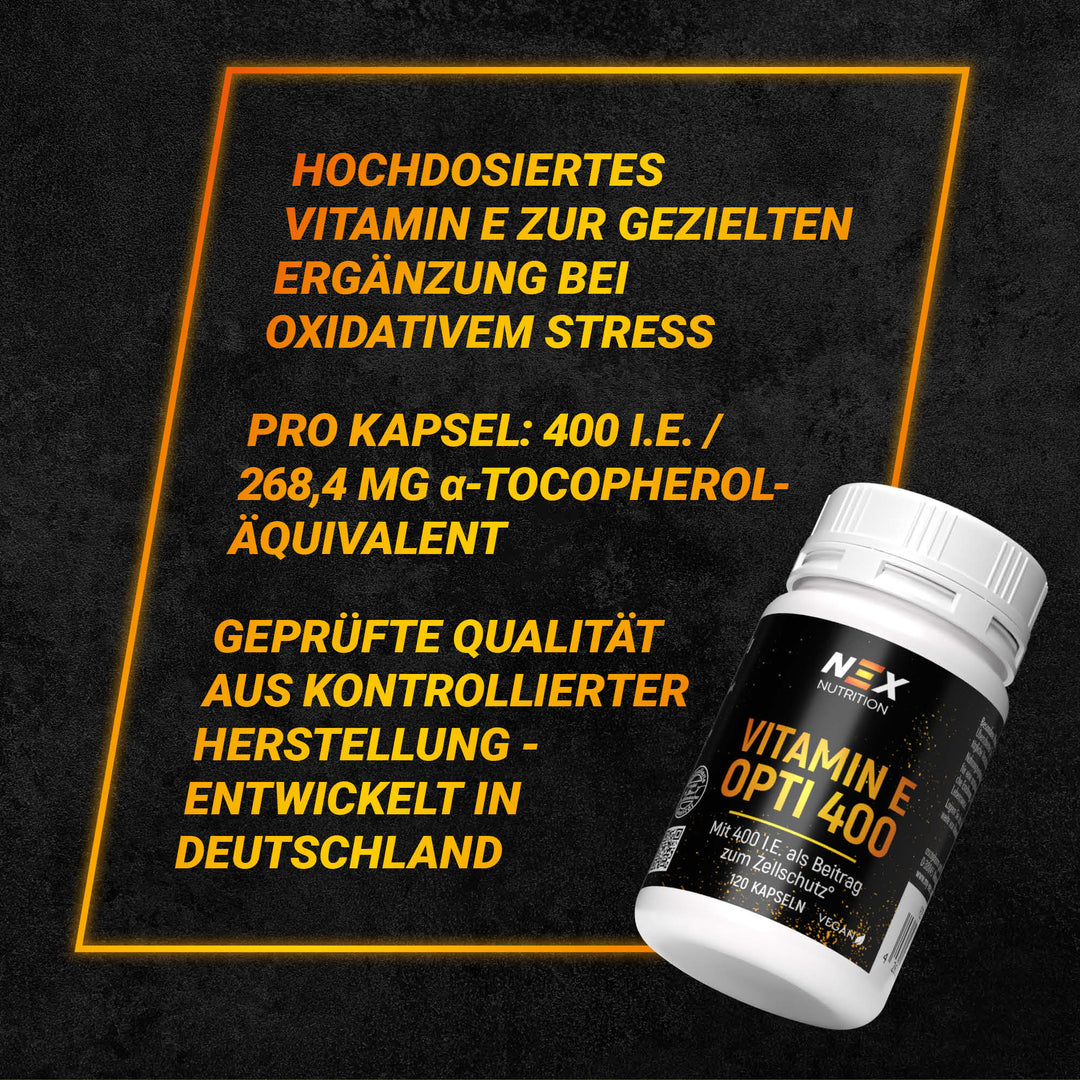 NEX Vitamin E Opti 400 Kapseln