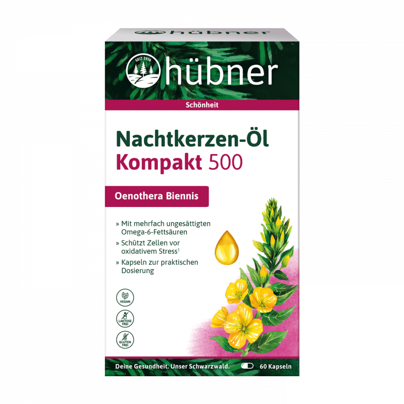 Hübner Nachtkerzen Öl Kompakt 500 mg