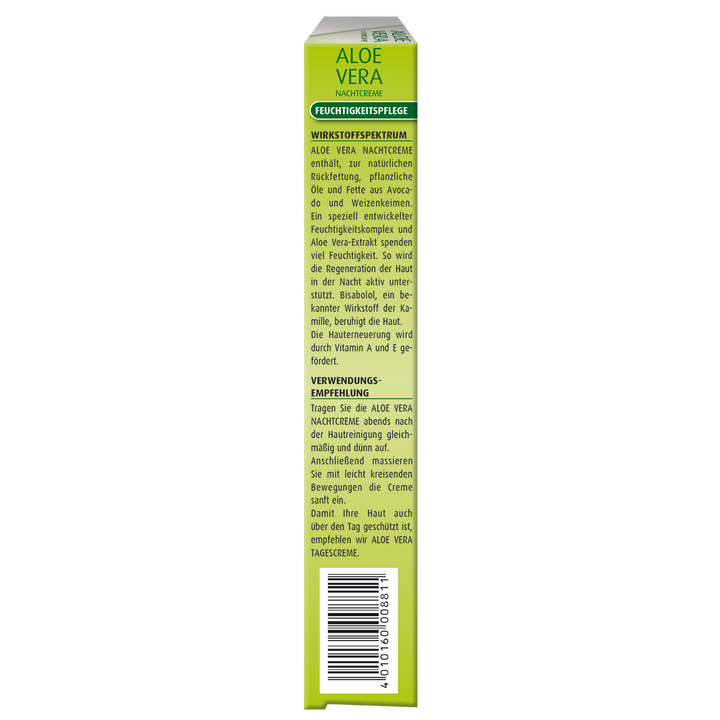 hübner Aloe Vera - Nachtcreme