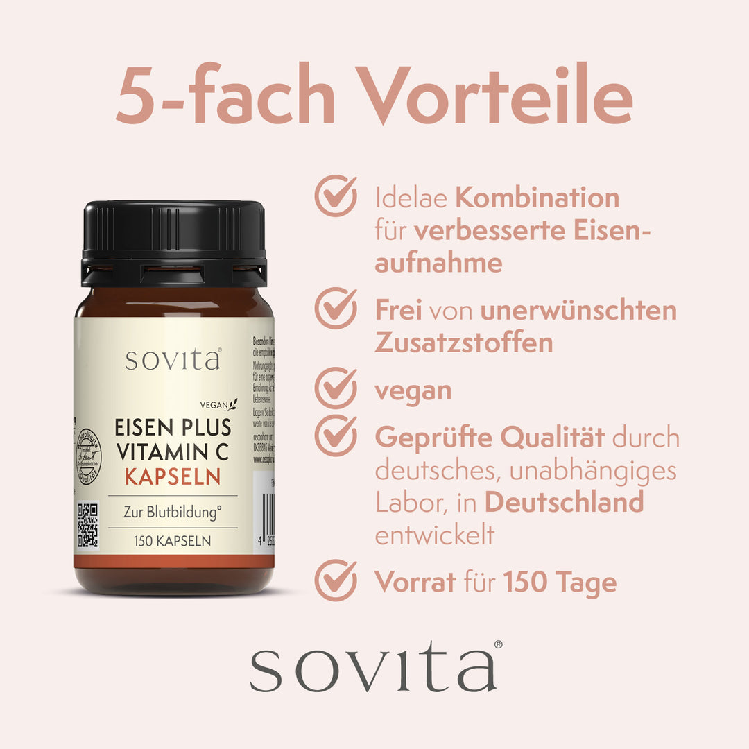 sovita Eisen Plus Vitamin C Kapseln