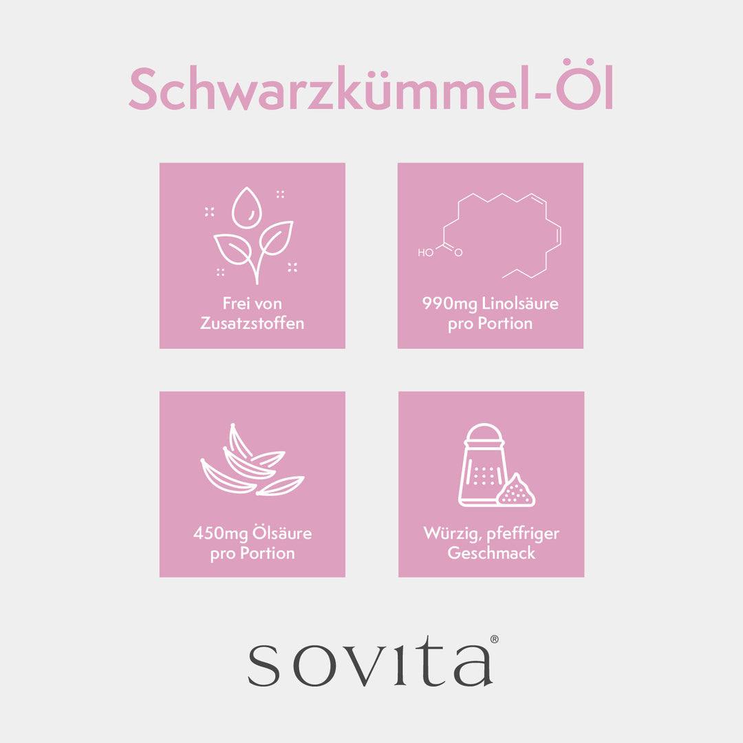 sovita Schwarzkümmel-Öl