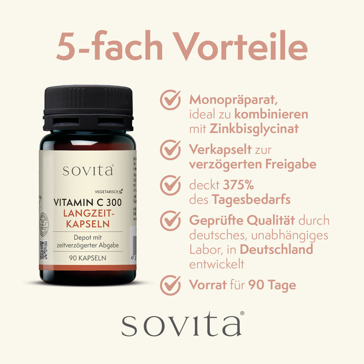 sovita Vitamin C 300 Langzeit-Kapseln