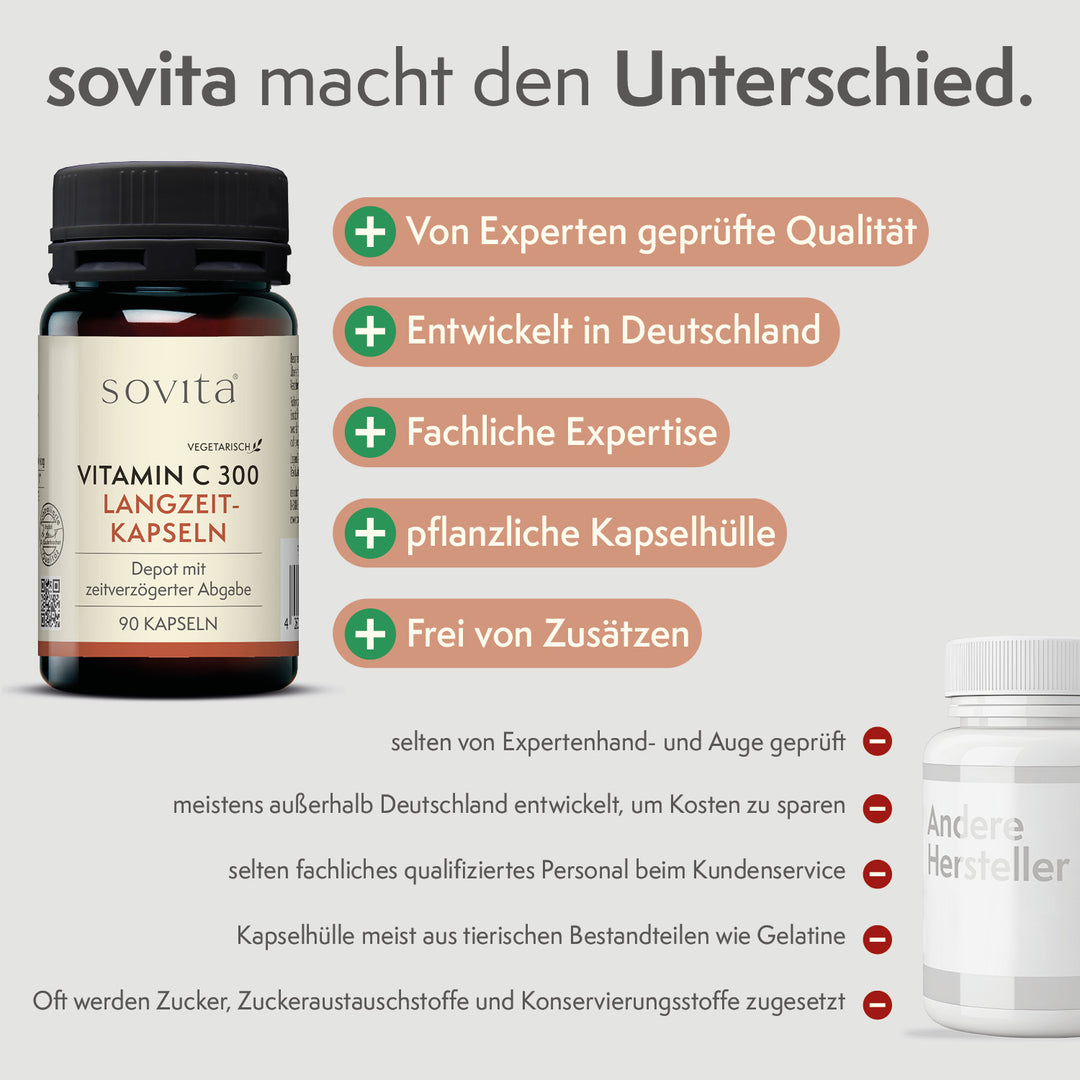 sovita Vitamin C 300 Langzeit-Kapseln