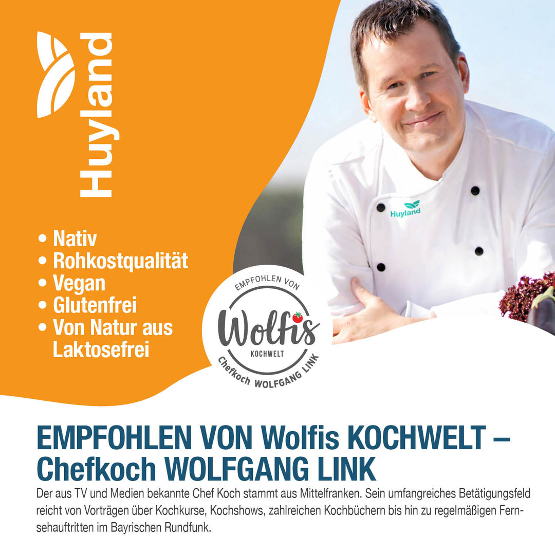 Huyland Harzer Bio Sonnenblumenöl mit Dillspitzen (250 ml)