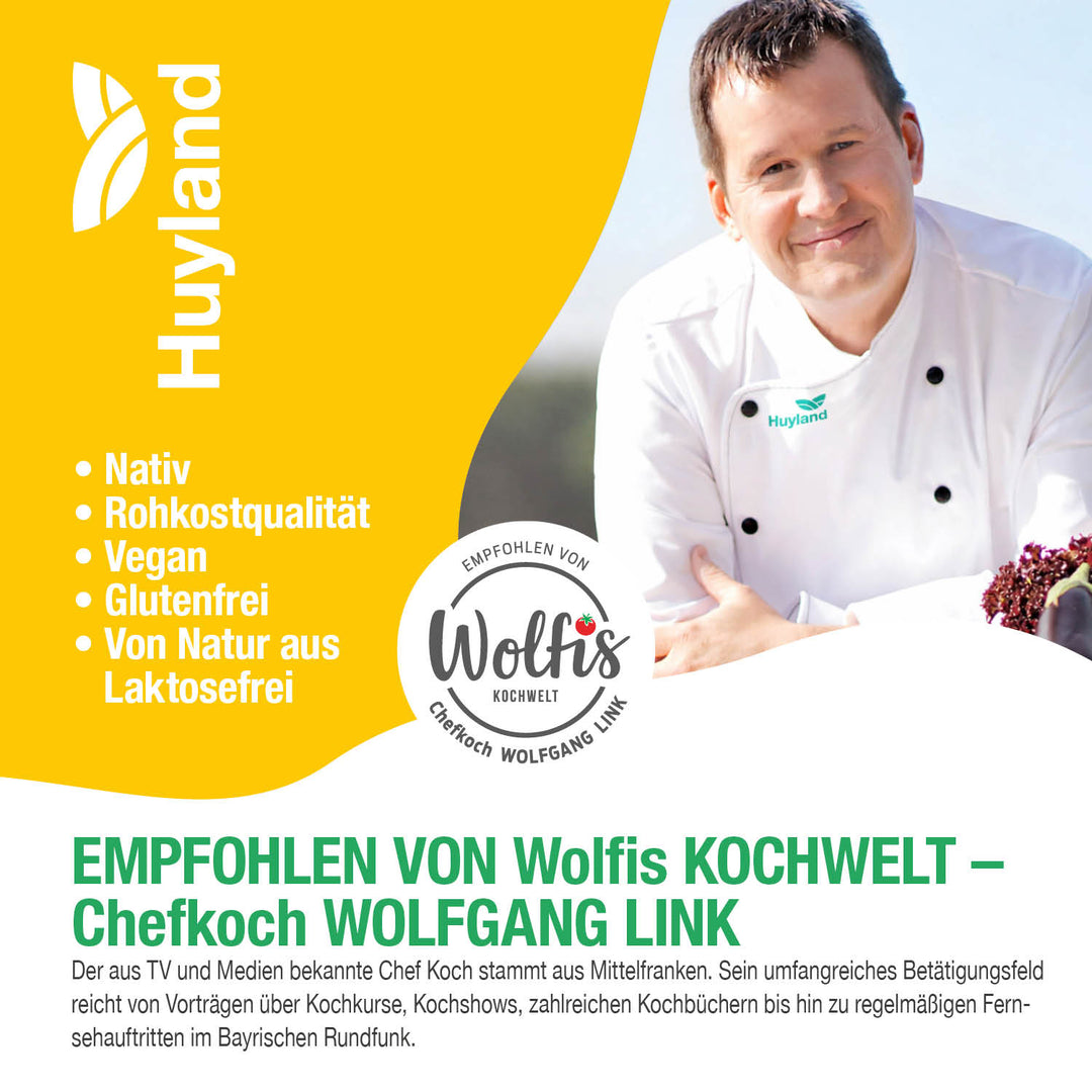 Huyland Harzer Rapsöl für Pasta und Bruschetta (250 ml)