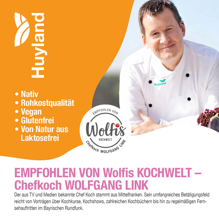 Huyland Harzer Bio Sonnenblumenöl mit Knoblauch (250 ml)