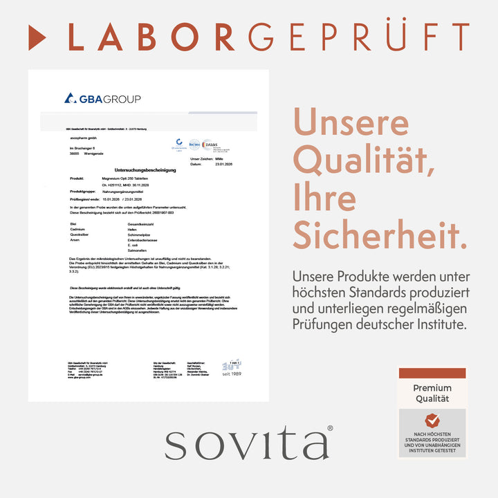 sovita Magnesium Opti 250 Tabletten