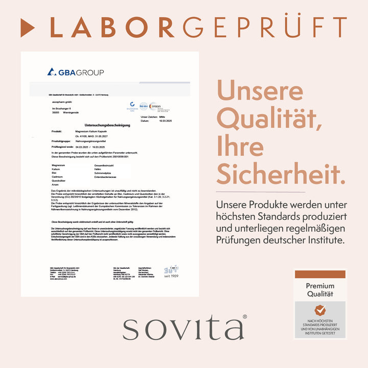 sovita Magnesium Kalium Kapseln