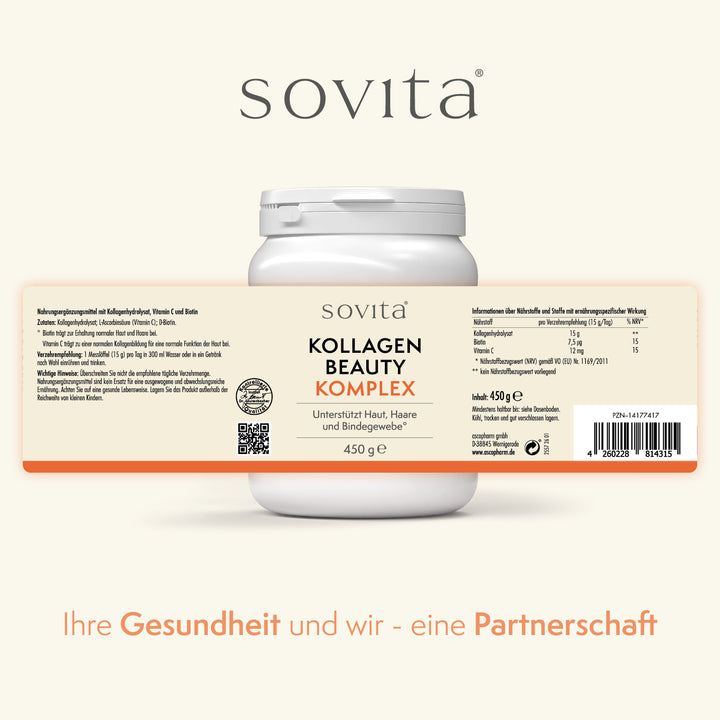 sovita Kollagen Beauty Komplex 450g