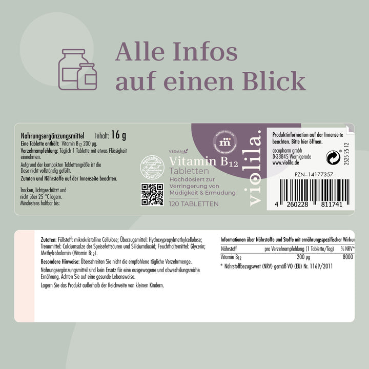 violila Vitamin B12 Tabletten